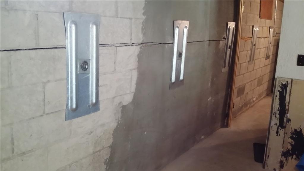 Foundation Repair Repairing a Bowing Block Wall in Cedar Springs, MI
