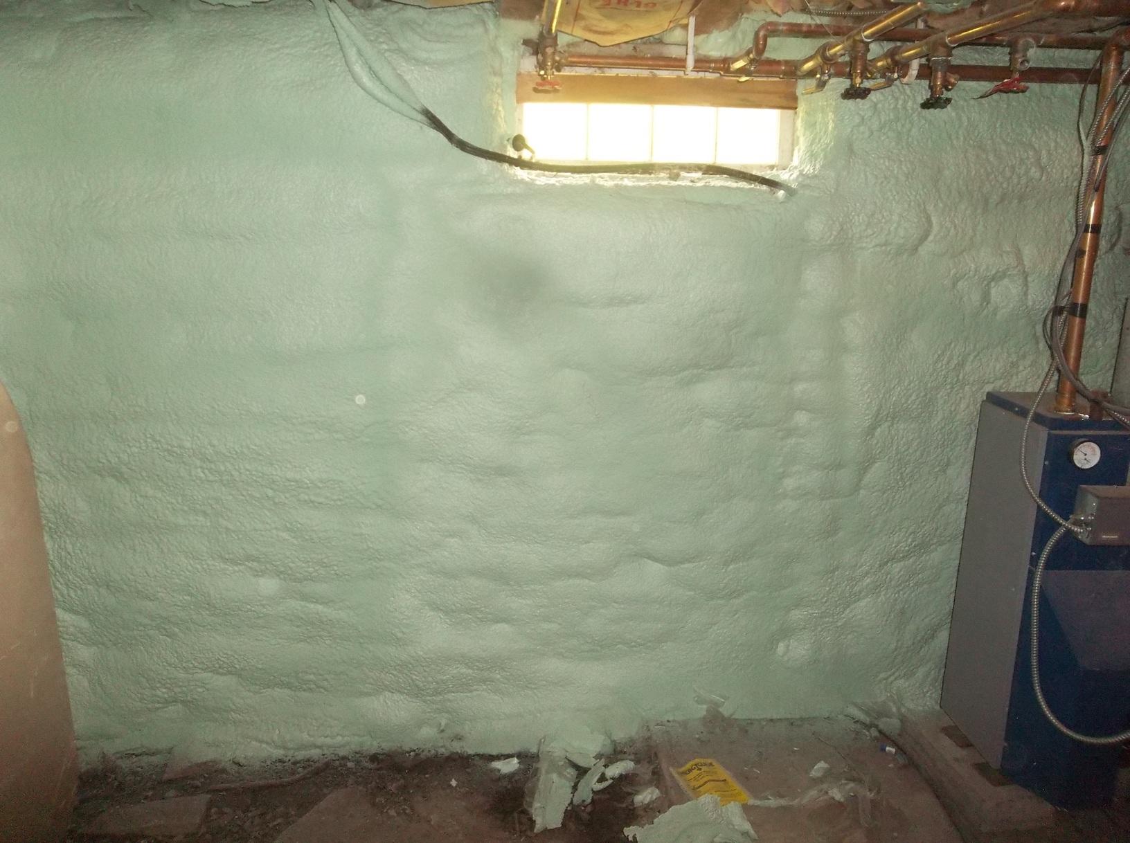 Insulation Services Basement Spray Foaming in Harpursville, NY
