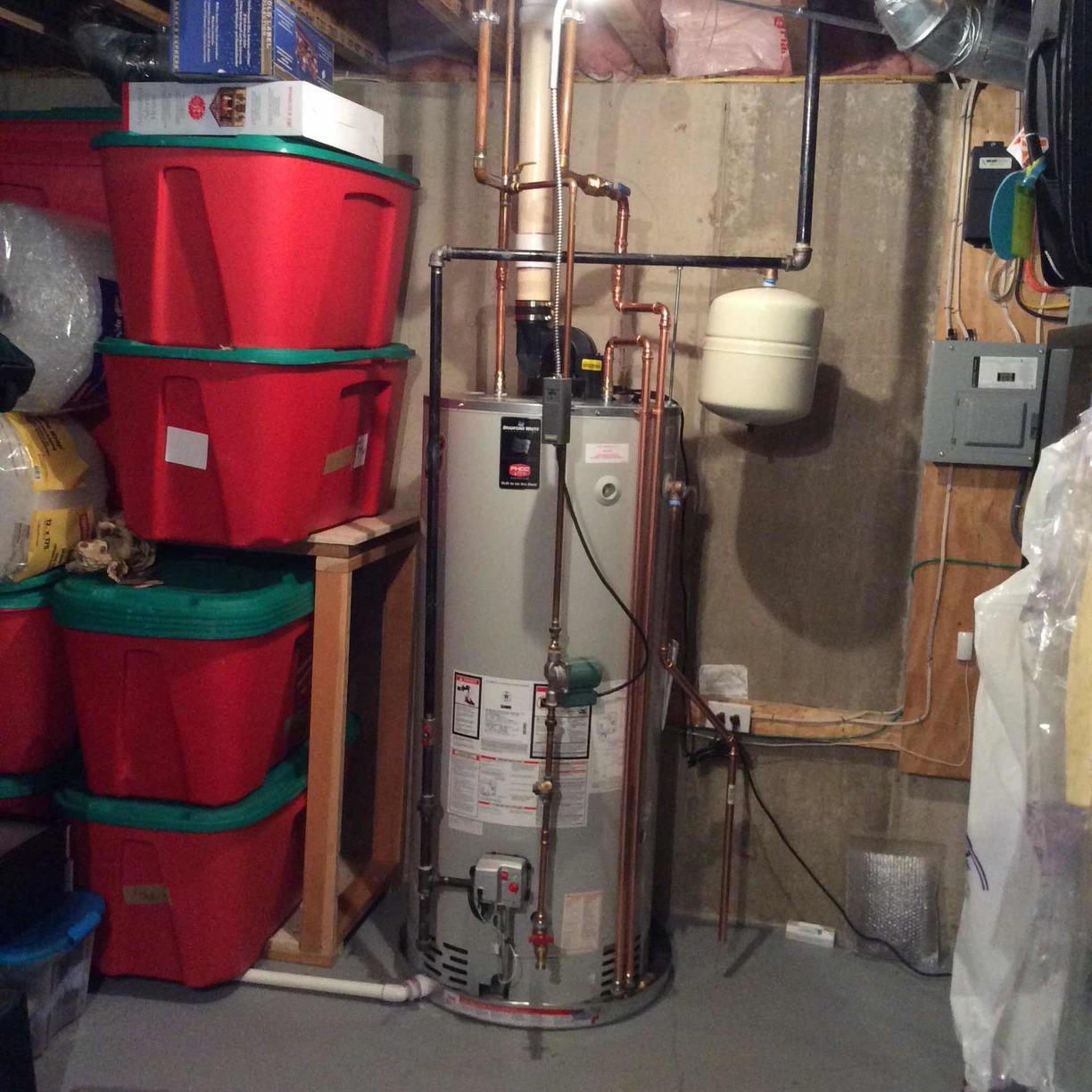 Water Heater Replacement In Chatham Nj Rheem 75 Gallon Power Vent Water Heater