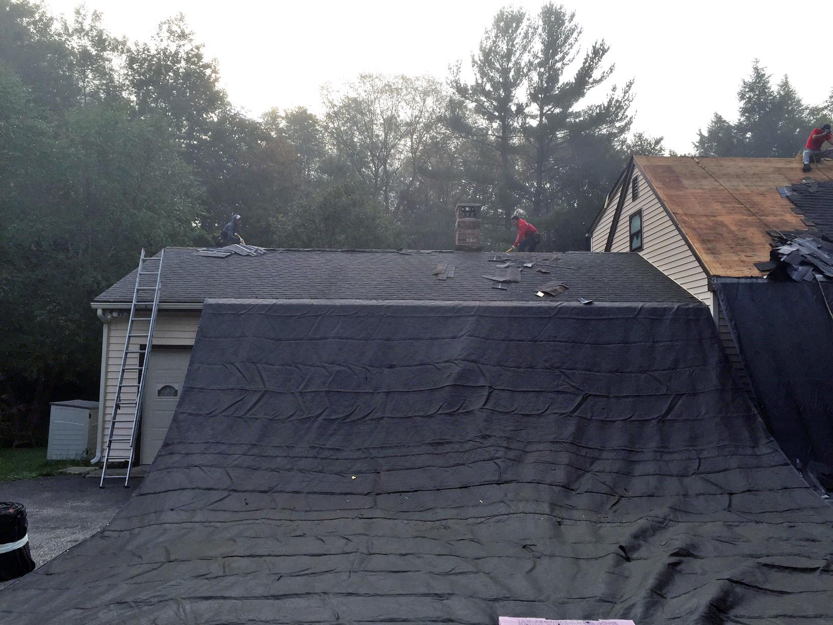 Roof Repair Restoration In North Windham Ct Roofing Tarps Clean Up