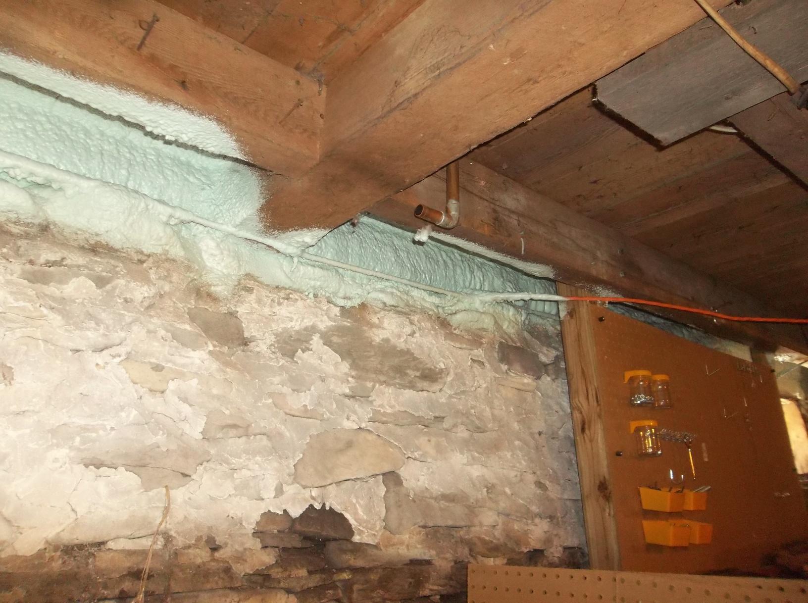 MultiProject Home, New Milford, PA Spray Foam Insulation Installed