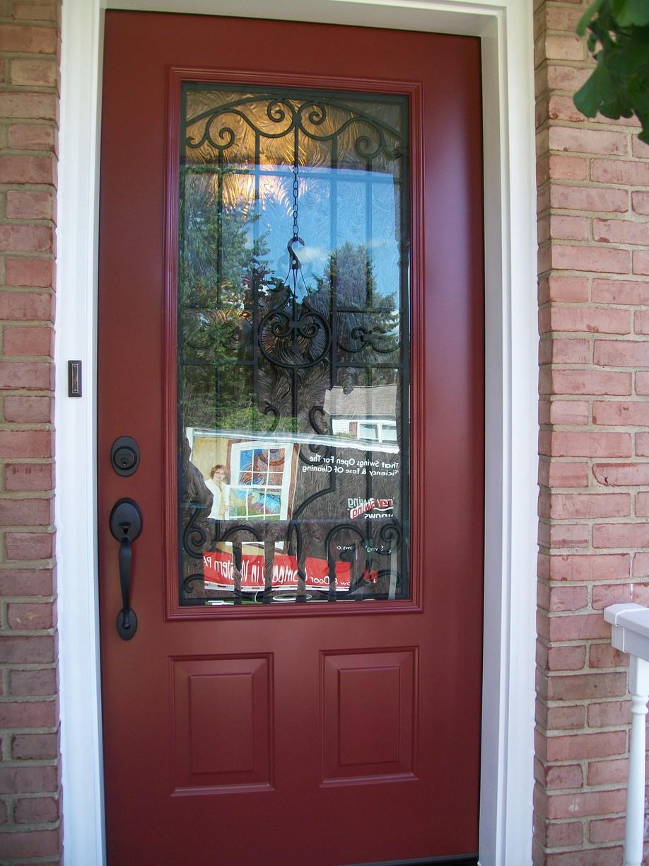 Replacement Windows Vinyl Double Hung Windows in Irwin, PA Maroon