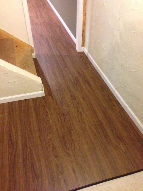 Basement Remodeling Gallery New Basement Flooring In Saukville Wi Stair Landing