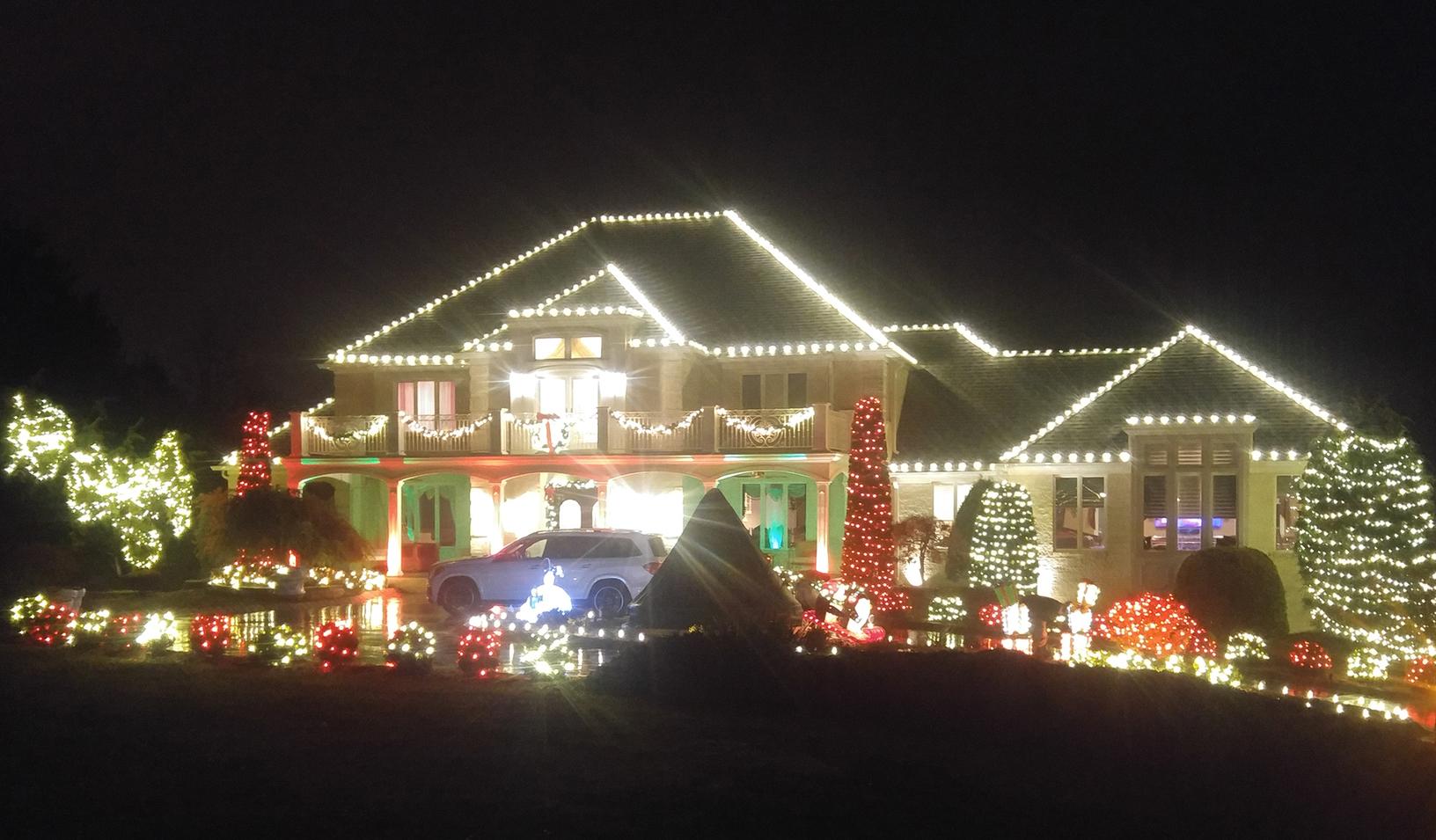 Early Christmas Installations in New Jersey - Bright and colorful
