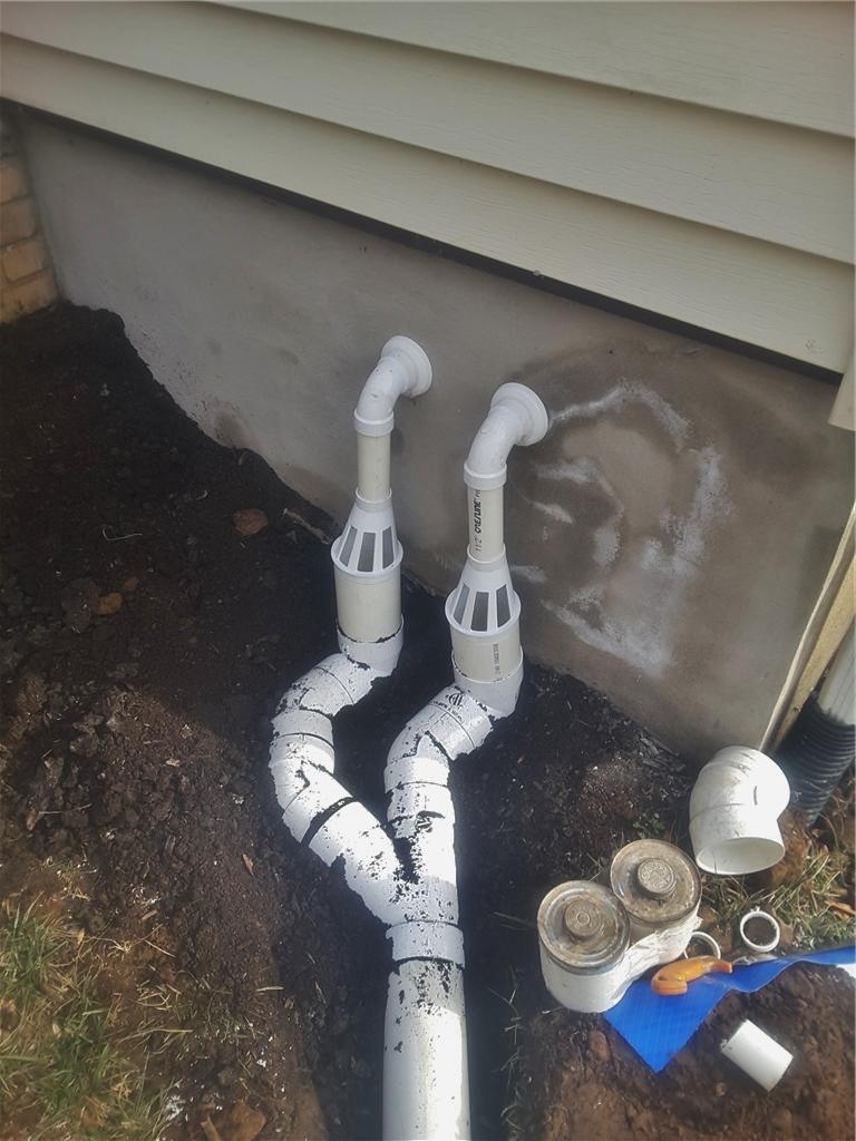 Basement Waterproofing Sump Pump and Dehumidifier Replaced in