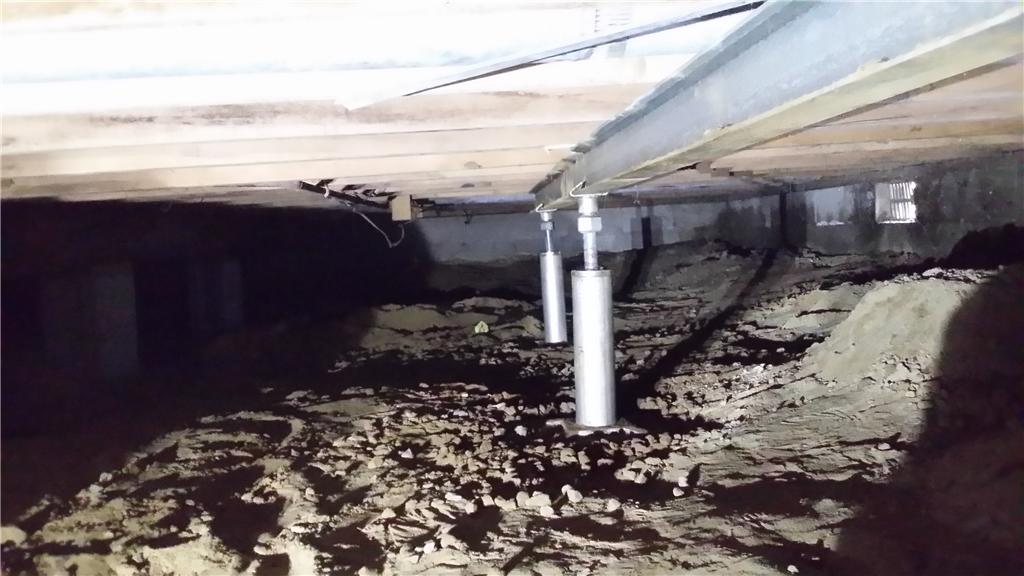 Foundation Repair Lifting a Sinking Floor in La Porte, IN