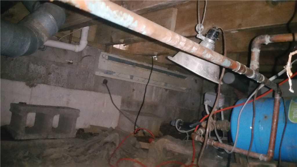 Before and After Crawl Space Insulation and Encapsulation in Deer River
