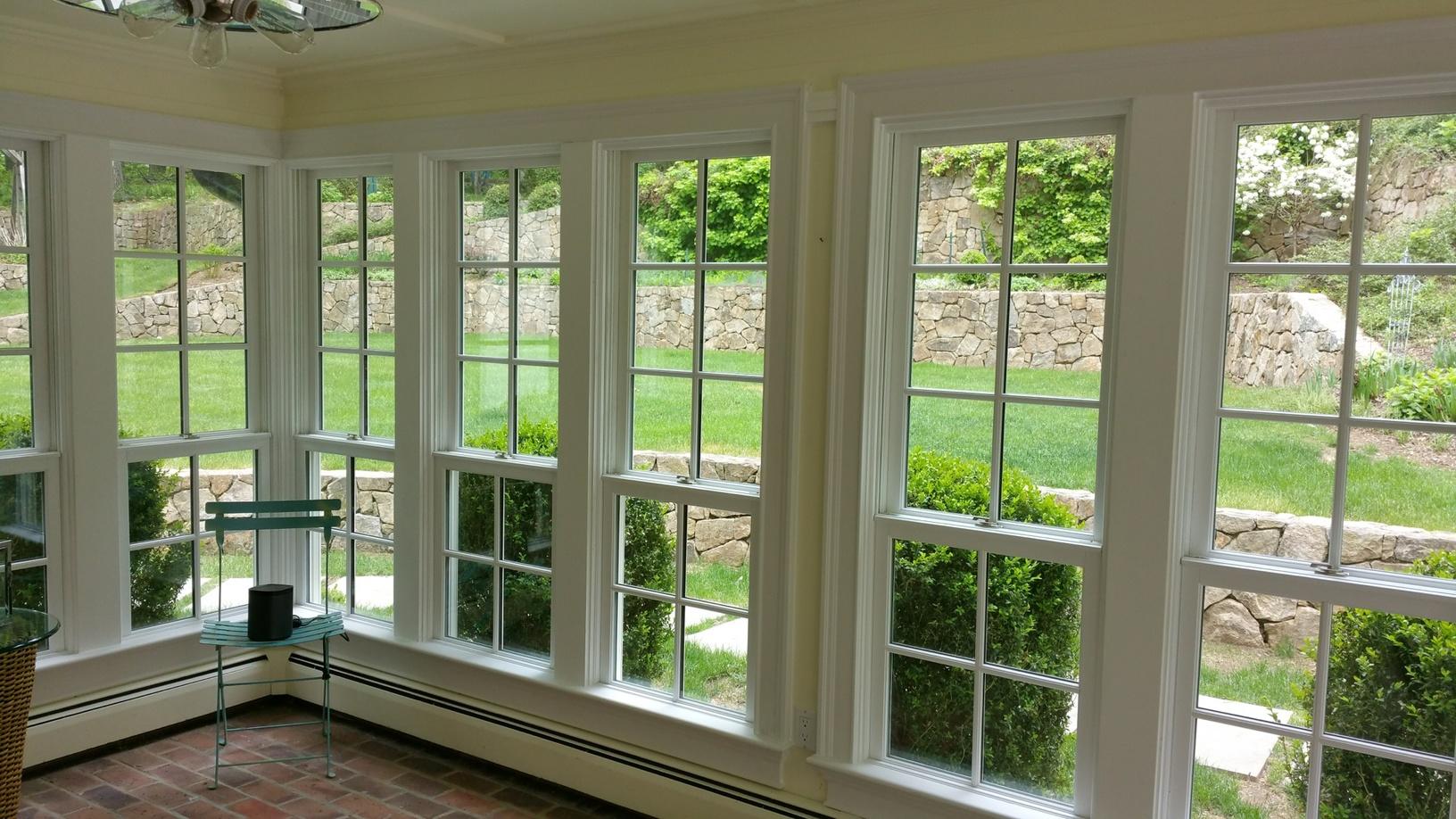 Windows And Doors Marvin Integrity Windows In Nj Enclosed Patio Window Replacement In Montclair Nj