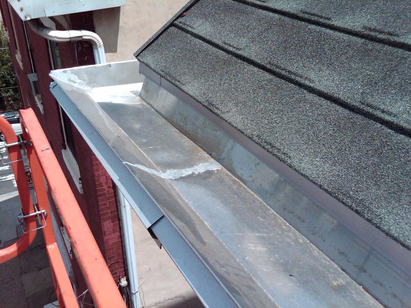 Gutters Downspouts Yankee Gutter Installation Company In Pa Philadelphia Stainless Steel Yankee Gutter Installed