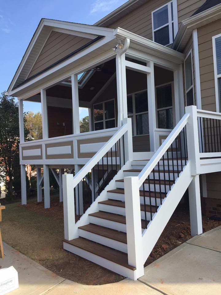 MC Fence And Deck Photo Album Porch Installation in Purcellville, VA