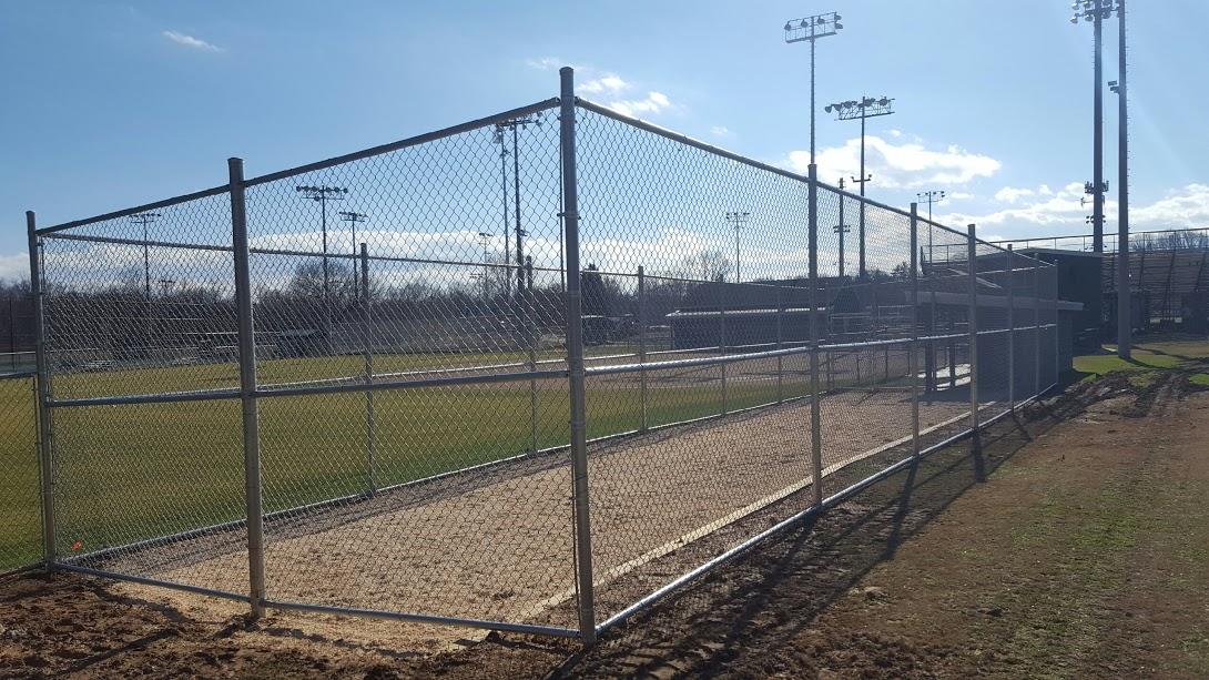 Commercial Fencing Langley High School Softball Field Fence