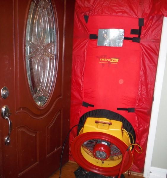 Home in Odenton, MD Gets An Insulation Makeover Blower Door Testing