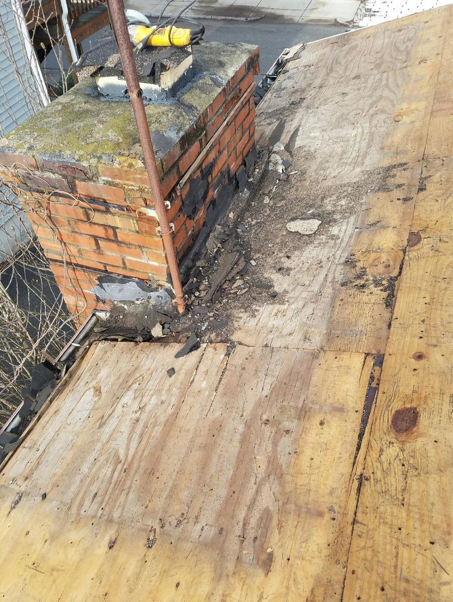 Roof Repair Providence, RI Rotten Plywood Replacement and New