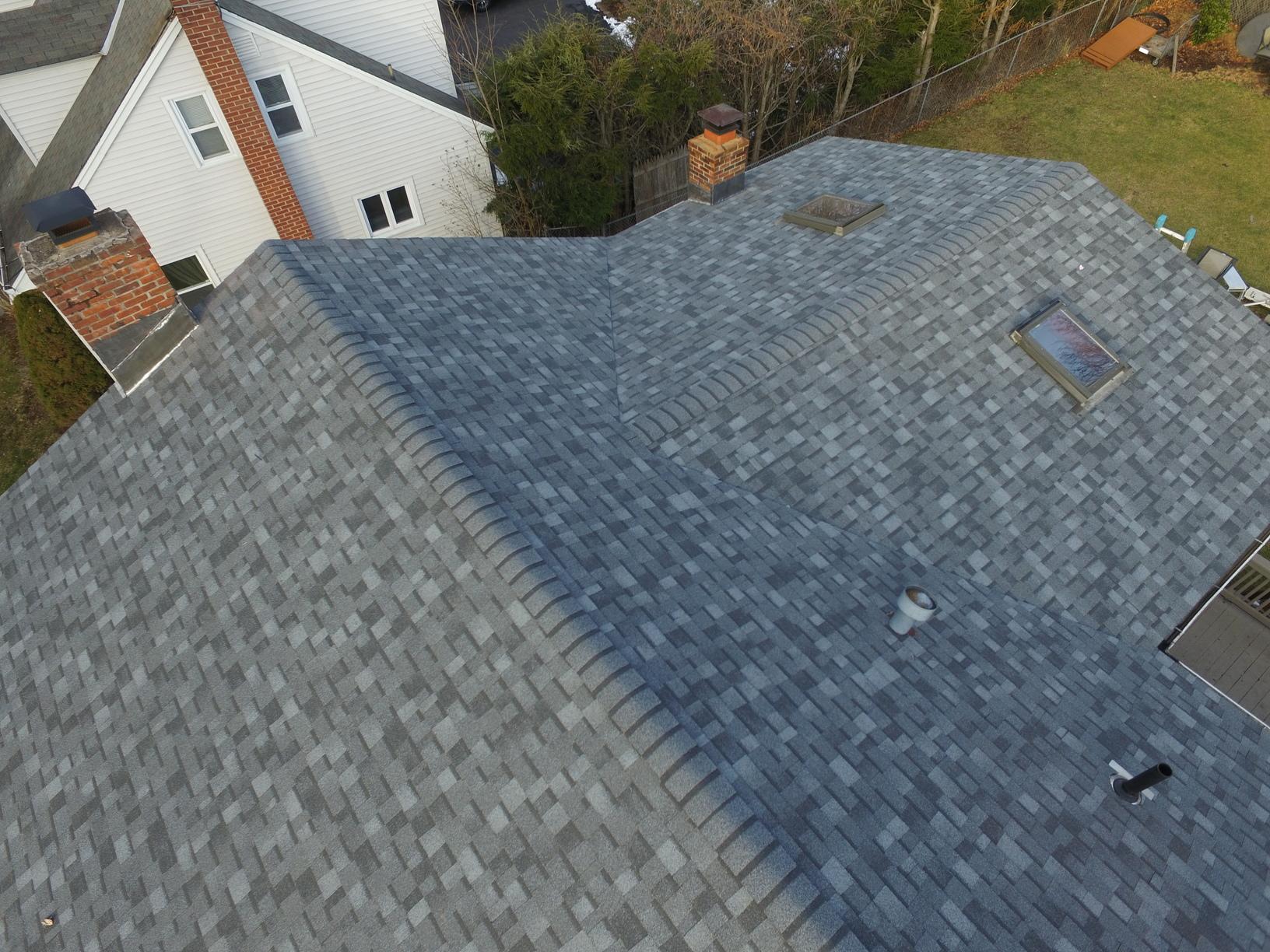 Roof Replacement Quarry Grey Roofing Project in Hamden, CT Roof