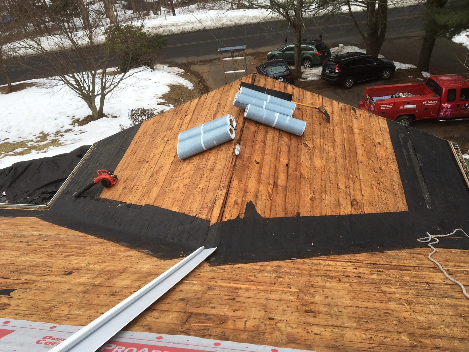 Roof Replacement in Southington, CT - Ice & Water Barriers for Roof