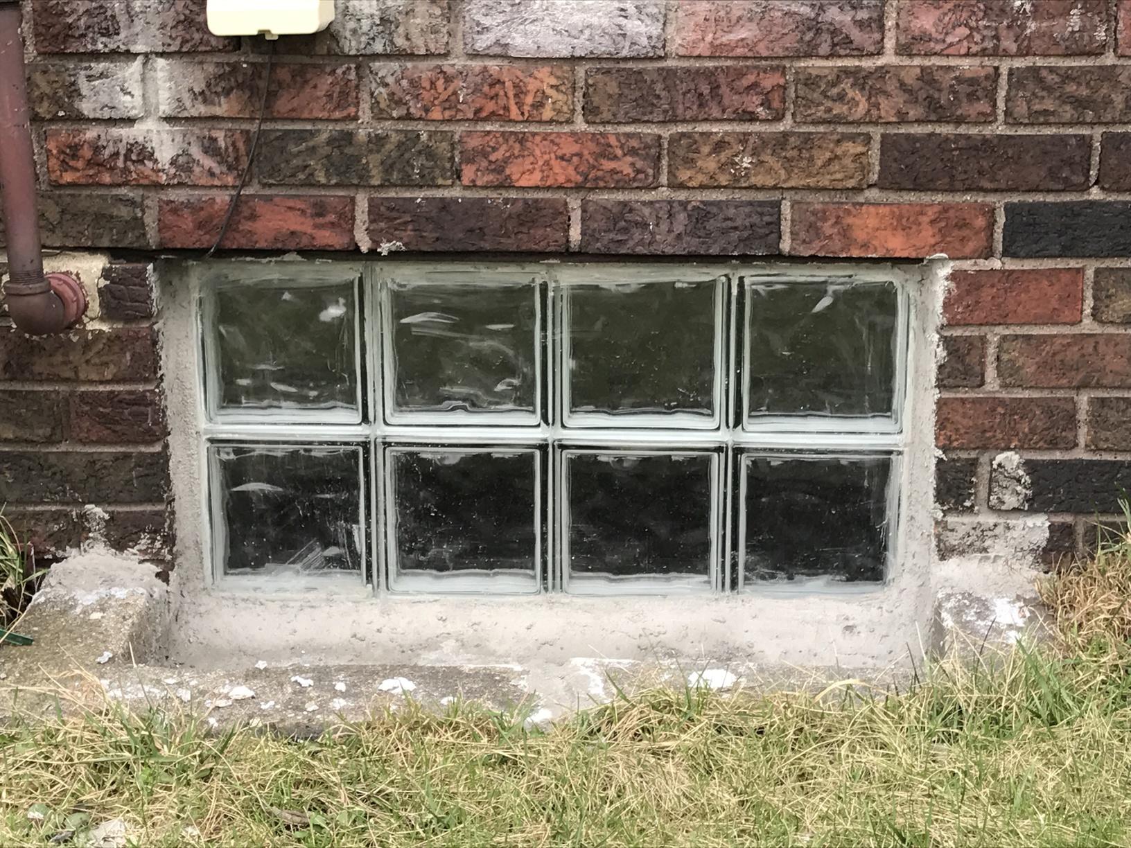 Glass Block Pro Glass Block Installation Solid Wave Patterned