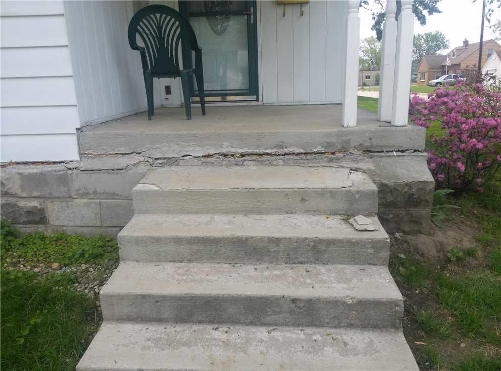 Foundation Repair Wyoming, MI Foundation Stabilizing Porch Gap a