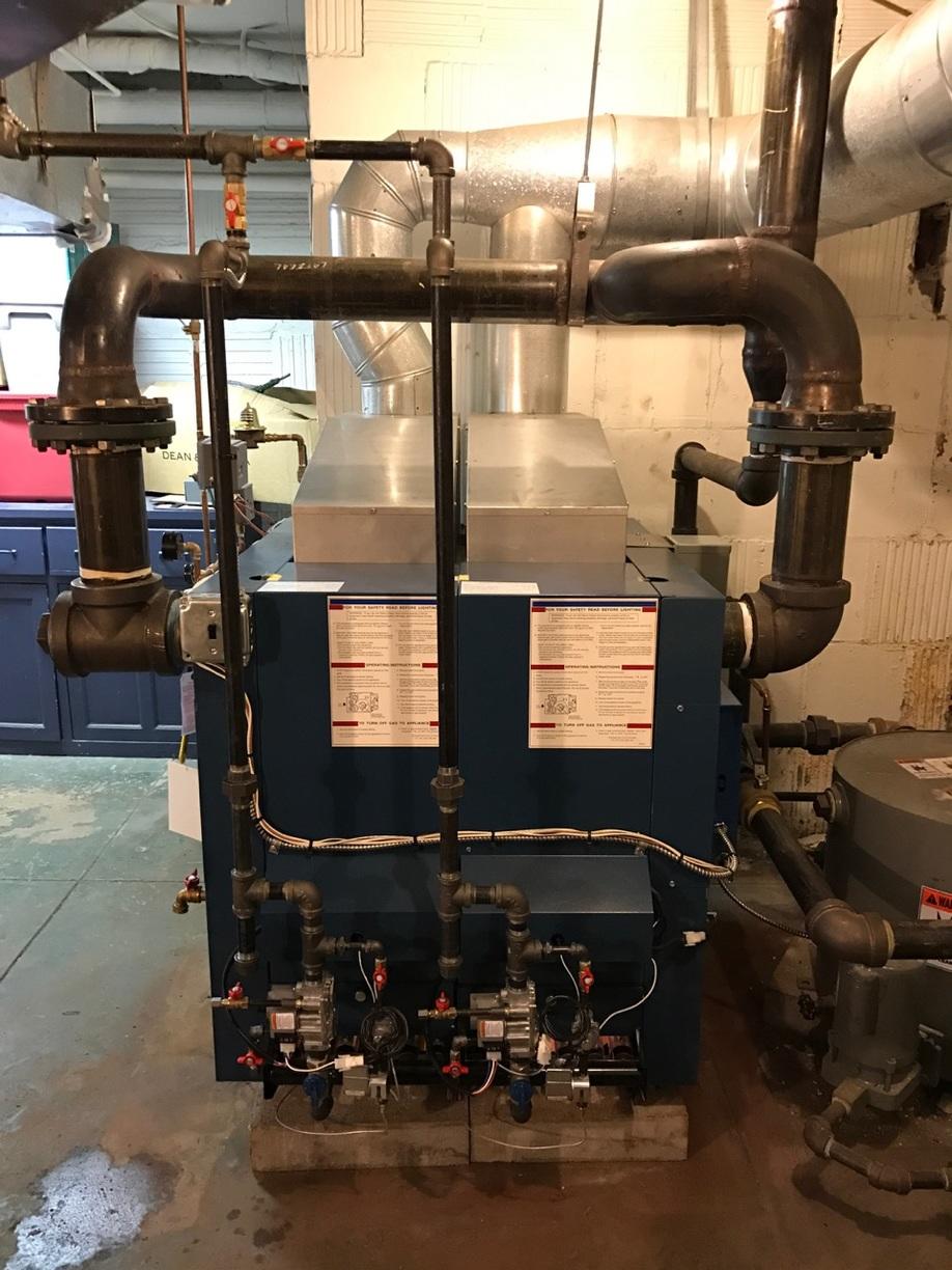 Steam boiler, Squirrel Hill, PA Dunkirk steam boiler