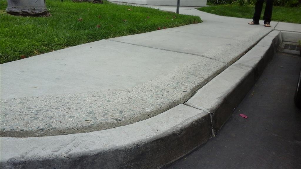 Concrete Grinding in Chula Vista Concrete Grinding on Sidewalk Corner