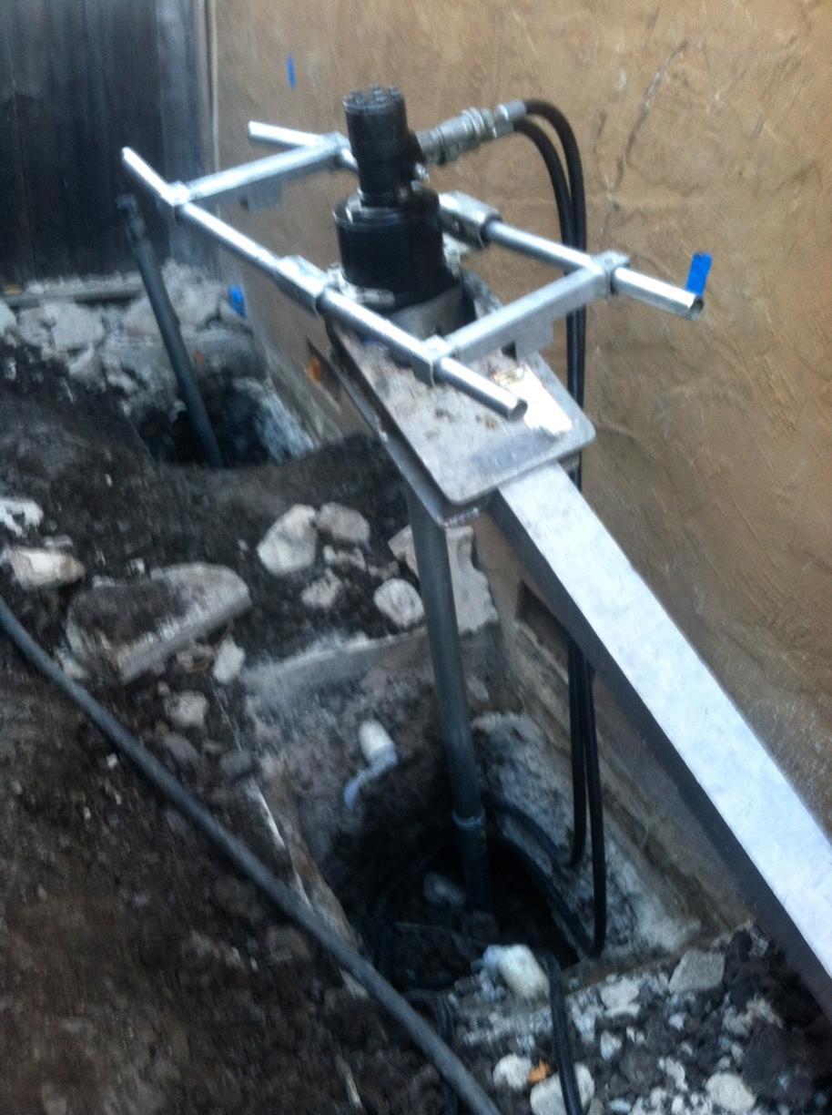 Commercial Foundations Helical Piers in San Jose, CA HandHeld