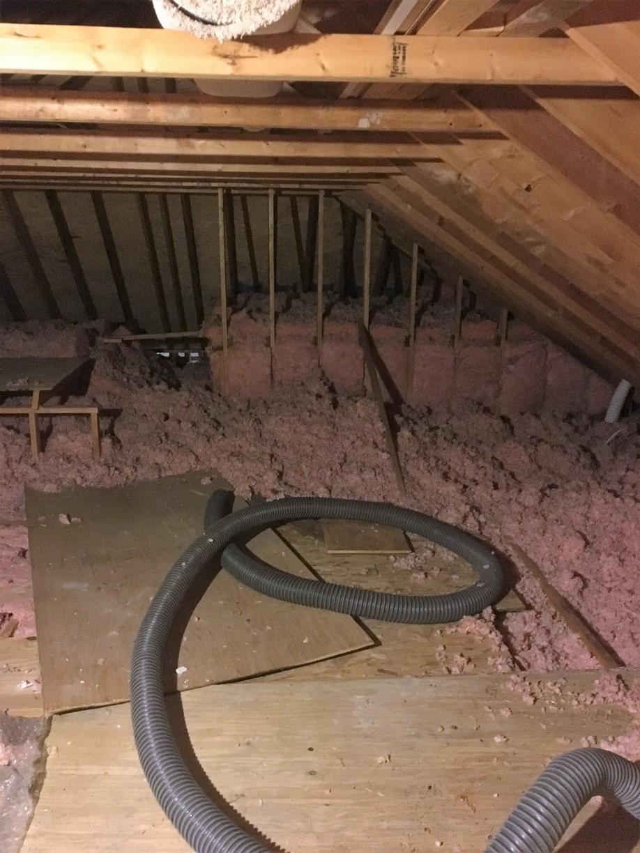 Insulation Services Air sealing and insulation in Cranberry, PA Old attic insulation