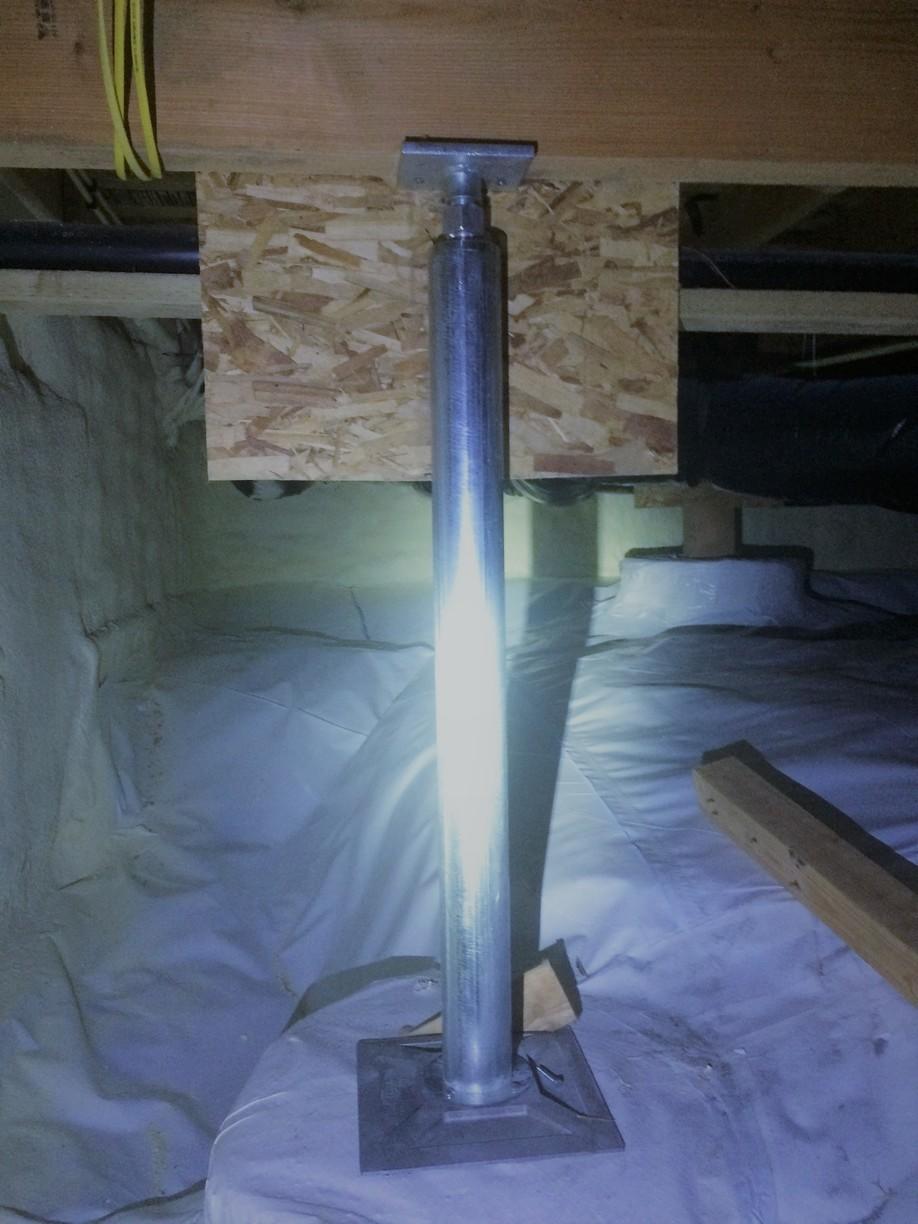 Crawl Space Repair Smart Jack job in Gresham smart jack
