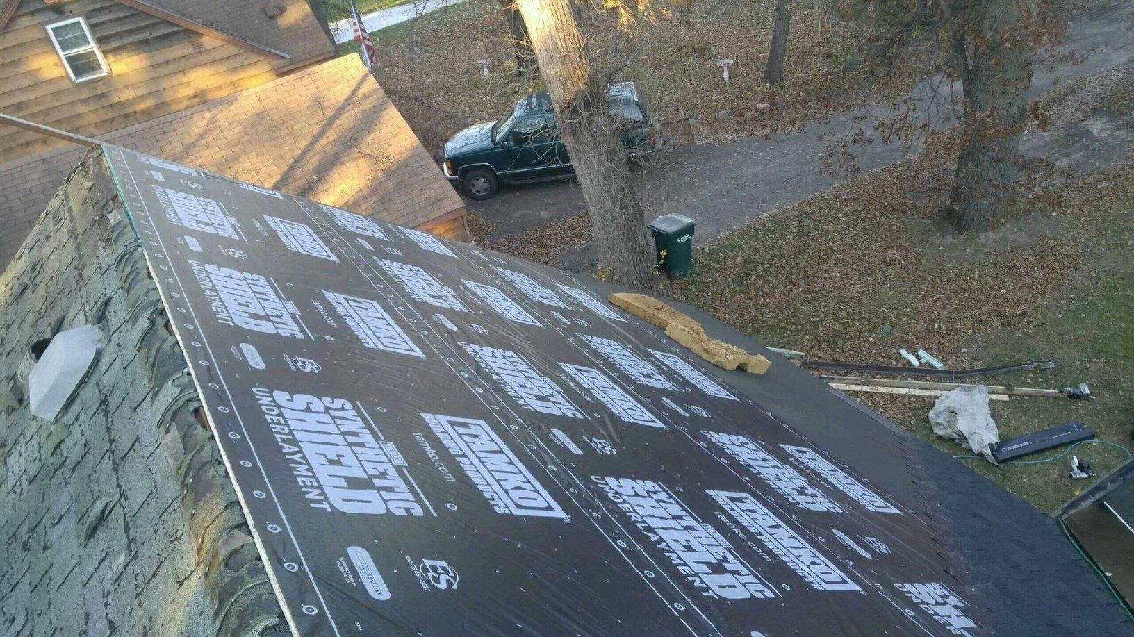 Roof Replacement Blaine Roofer Trinity Exteriors Ice & Water