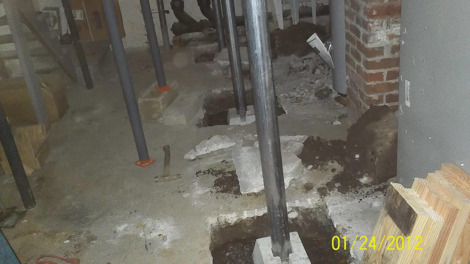 Foundation Repair Smart Jack Installation in Stamford, Connecticut