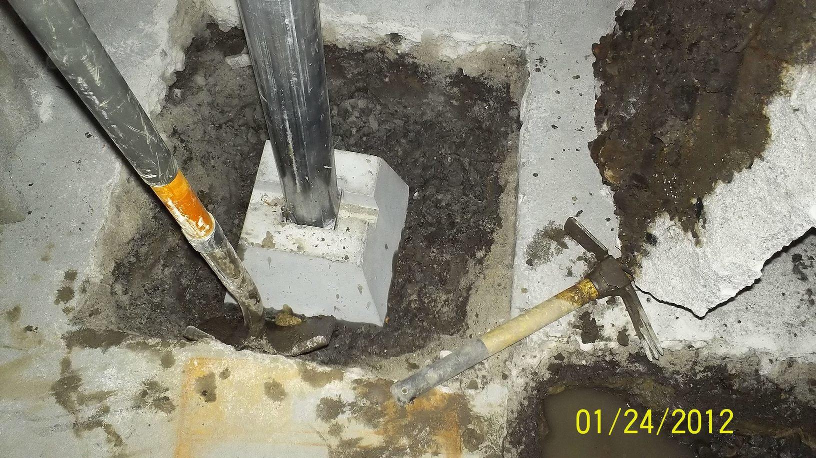 Foundation Repair Smart Jack Installation in Stamford, Connecticut