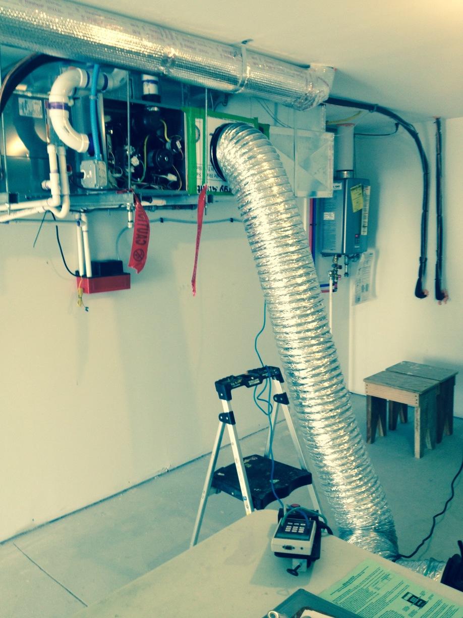 Insulation Services 2015 IECC Duct Leakage Testing in Seaside, NJ