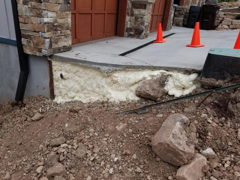 Concrete Repair Park City, UT Driveway Void Filled PolyLevel Injection