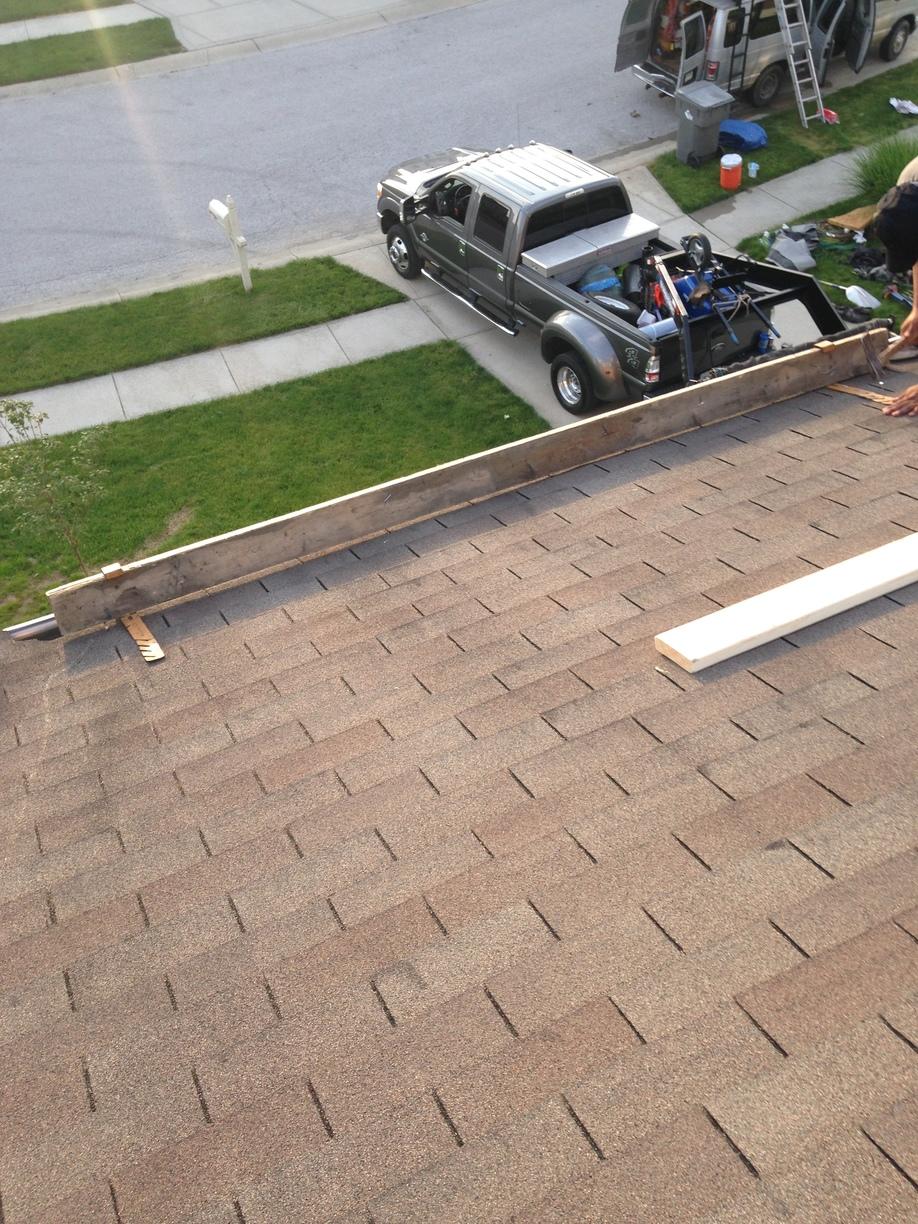 Roofing Project in Indianapolis, IN The Before Photo