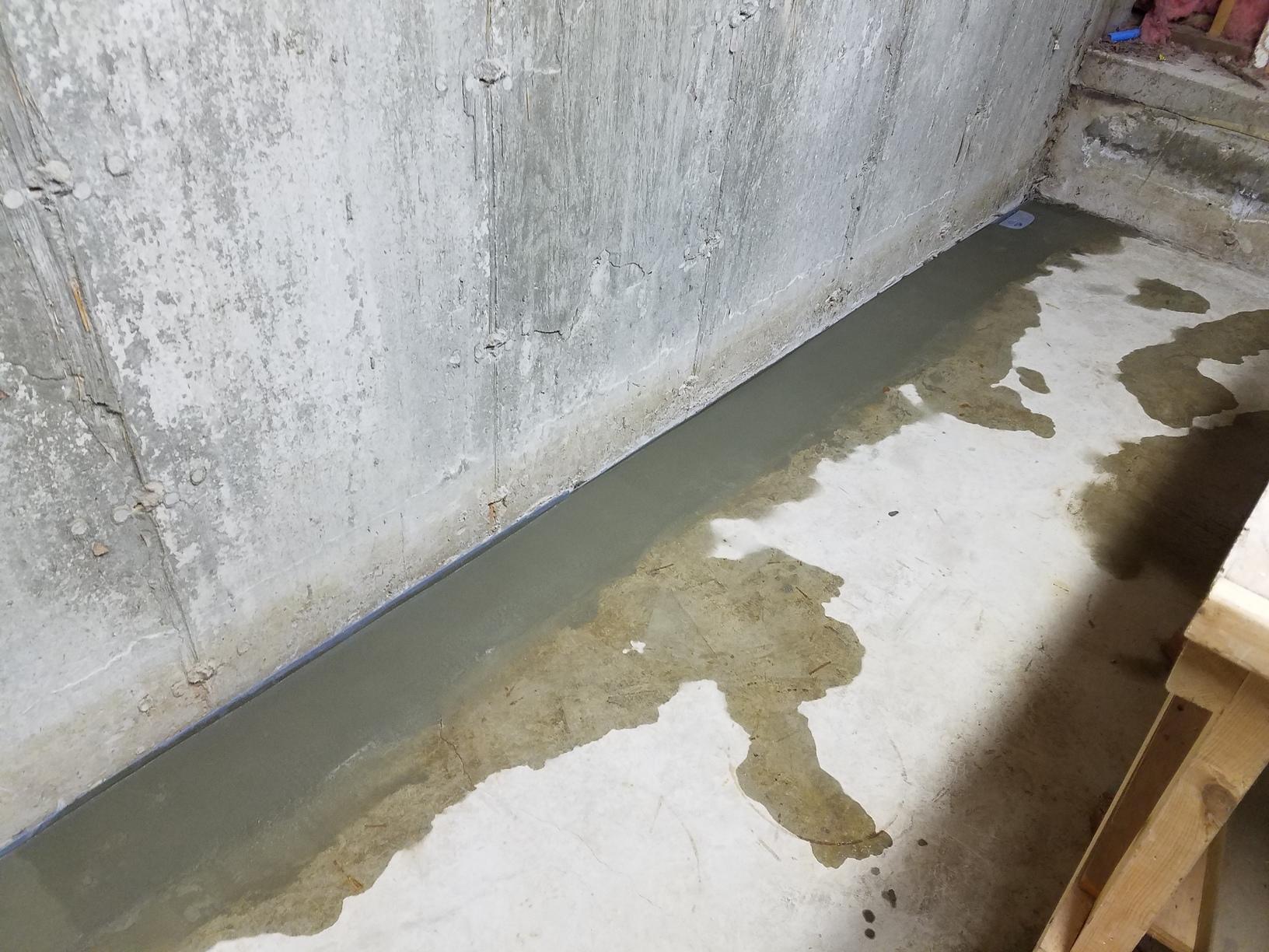 Basement Waterproofing Canton, MA Basement Waterproofing Flange