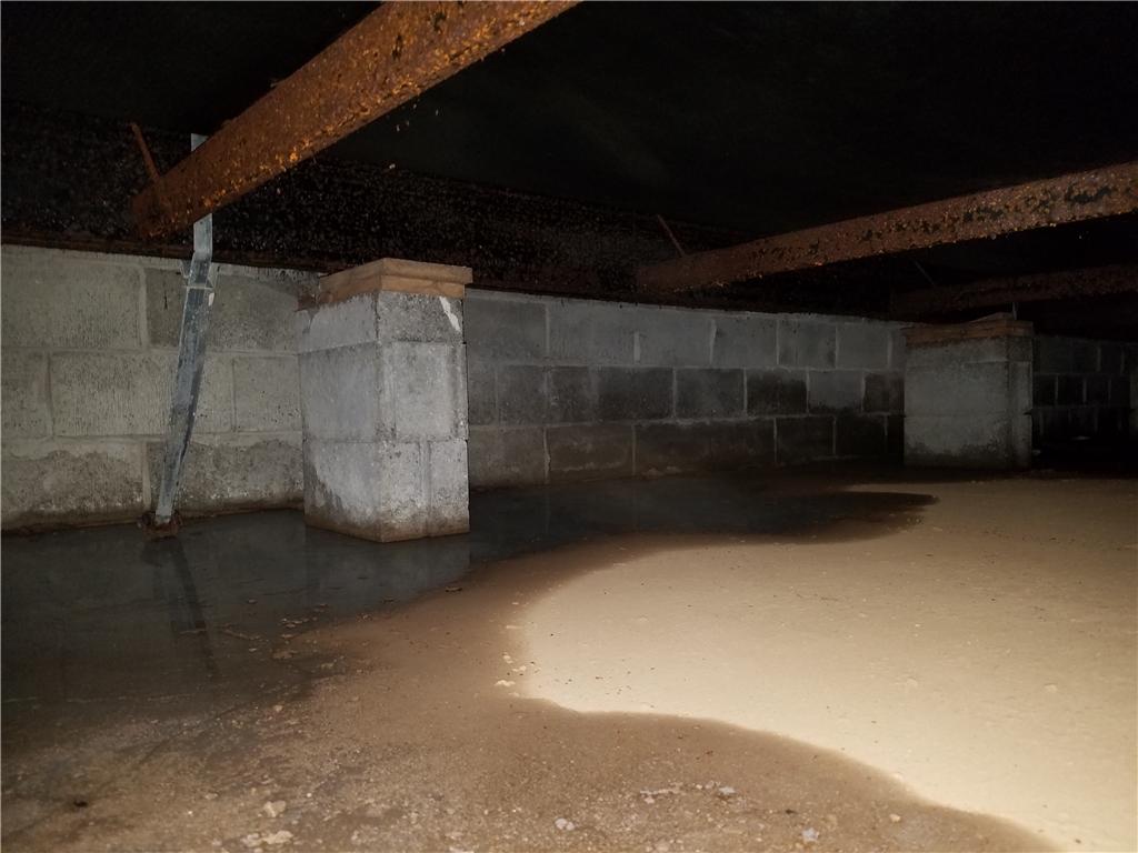 Crawl Space Repair Encapsulating a Wet Crawl Space in Kalamazoo, MI