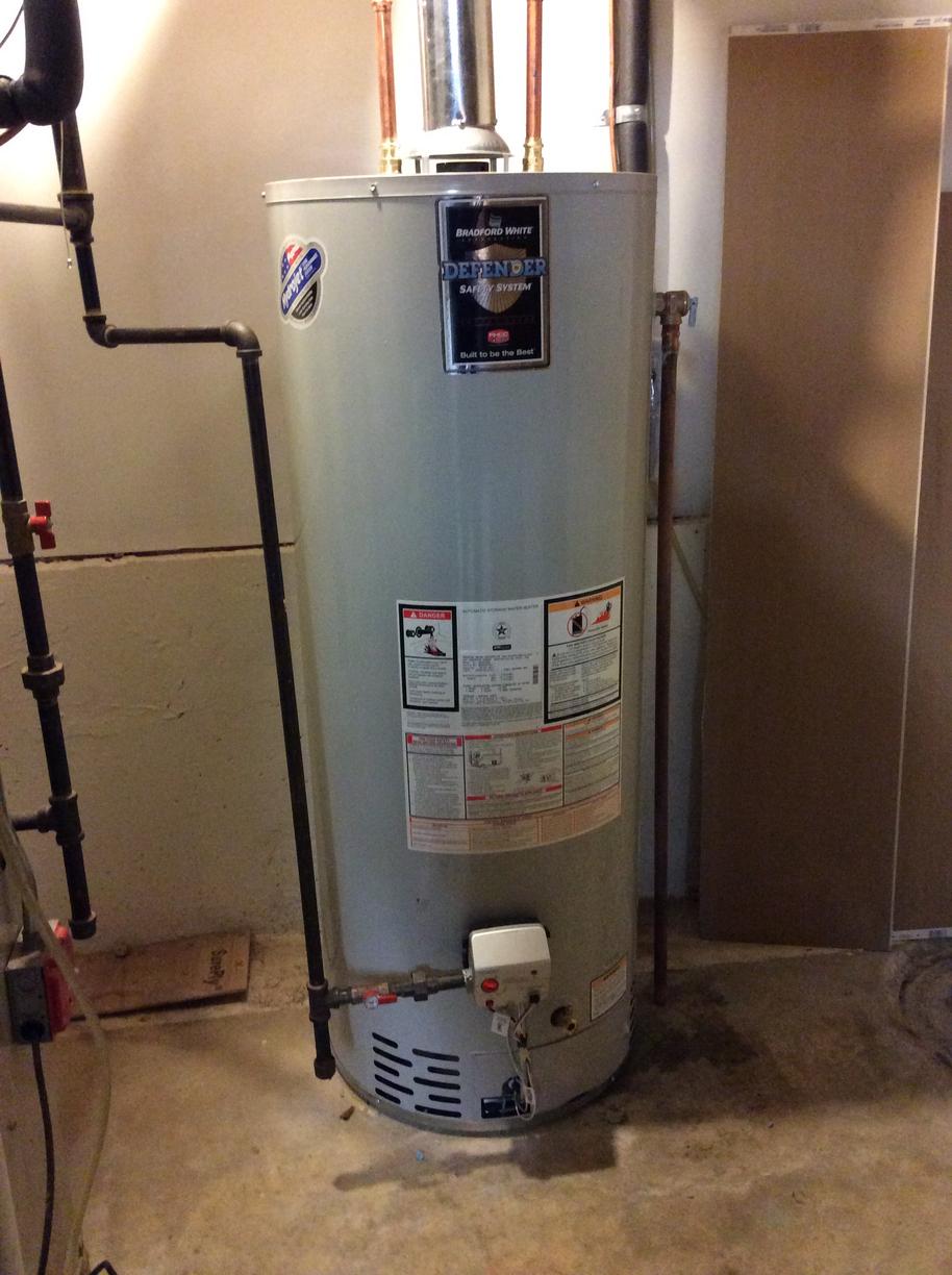 Pipe Works Services Inc New Bradford White 50 Gallon Hot Water Heater