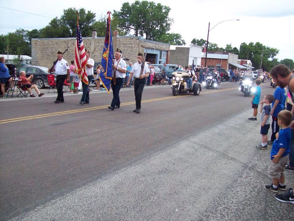 Lane, KS 125th Fair Parade in Lane, KS