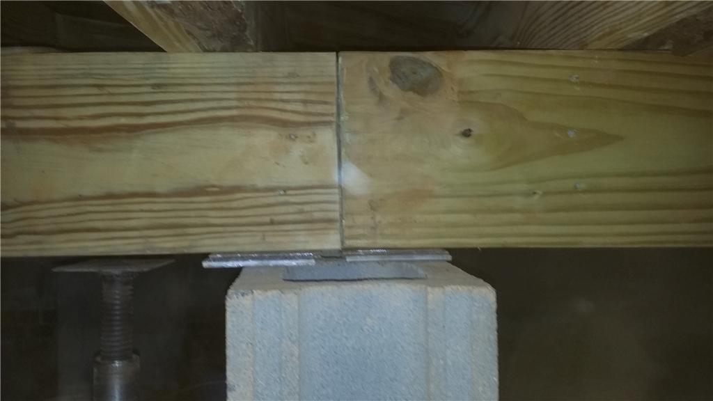 Foundation Repair Structural Repair in Norwood, NC Sister Joist Replacement