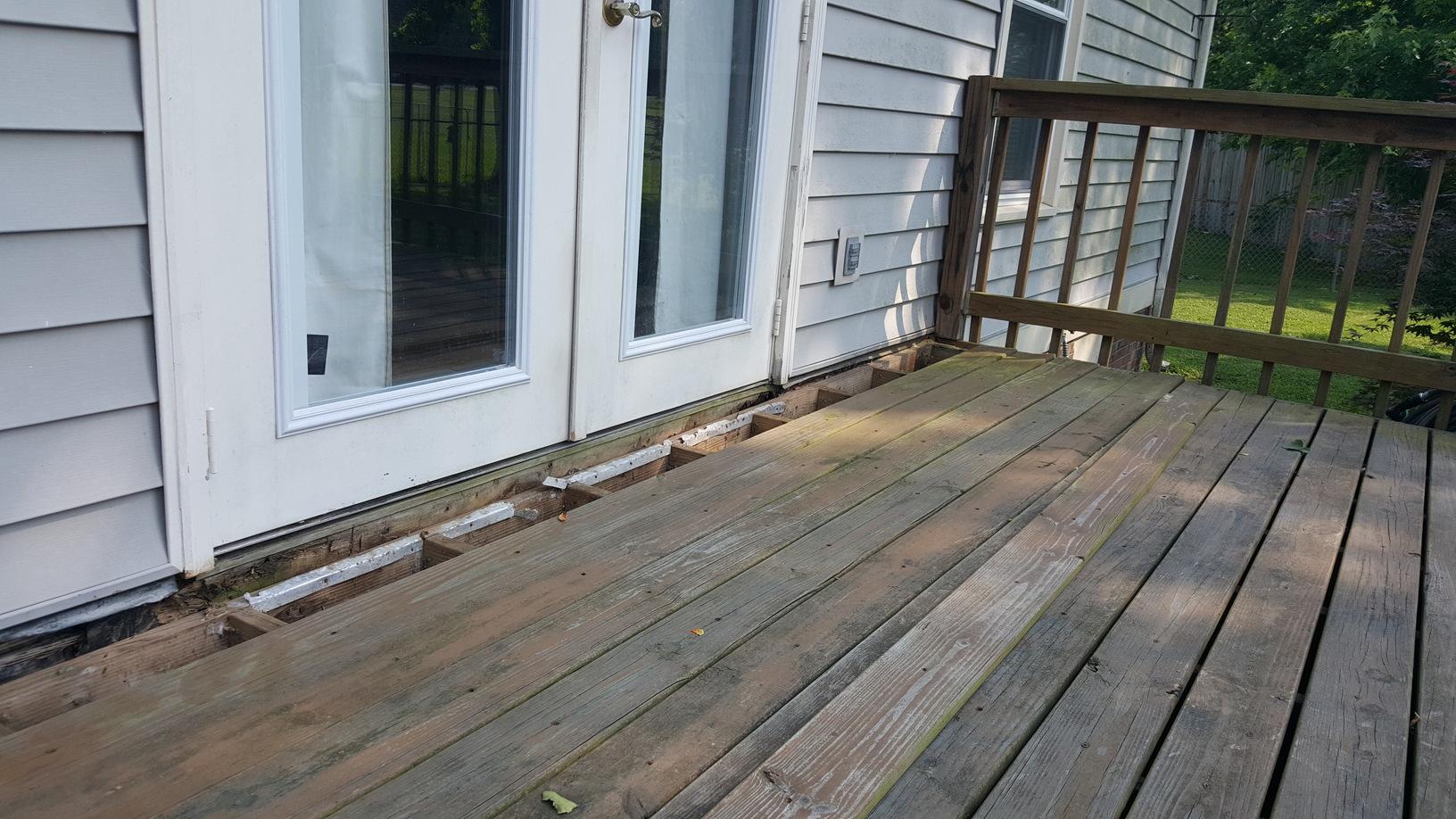 Mold Problems Protecting Against Rot in Clarksville, TN Rotted Decking
