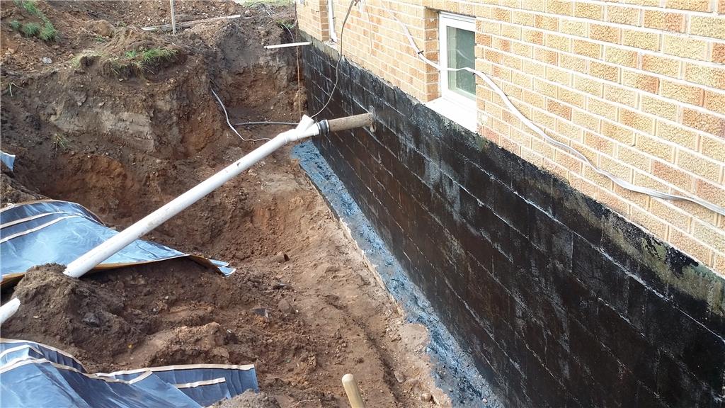 Basement Waterproofing Home Remodel Includes Exterior