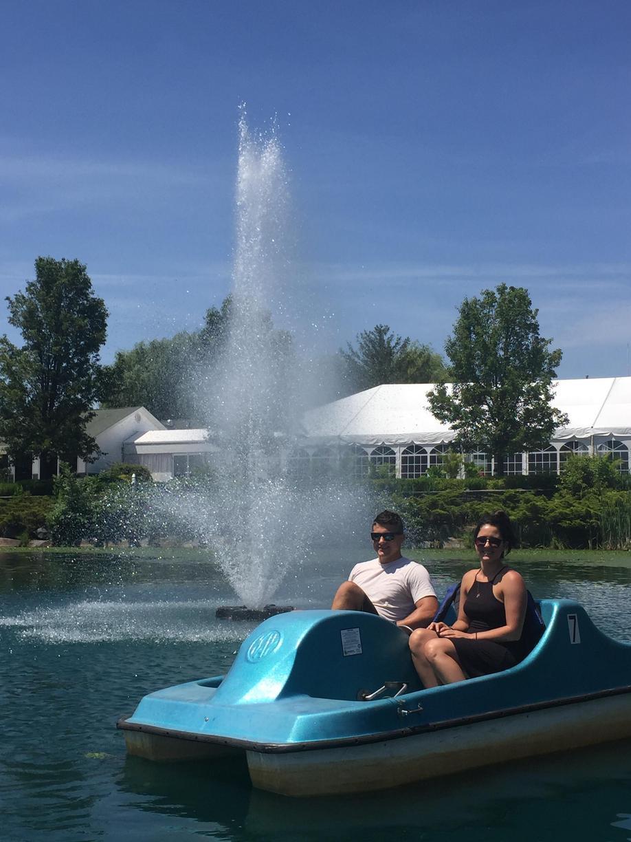 Company Picnic 2017 Couples also enjoyed paddle boating around the lake!