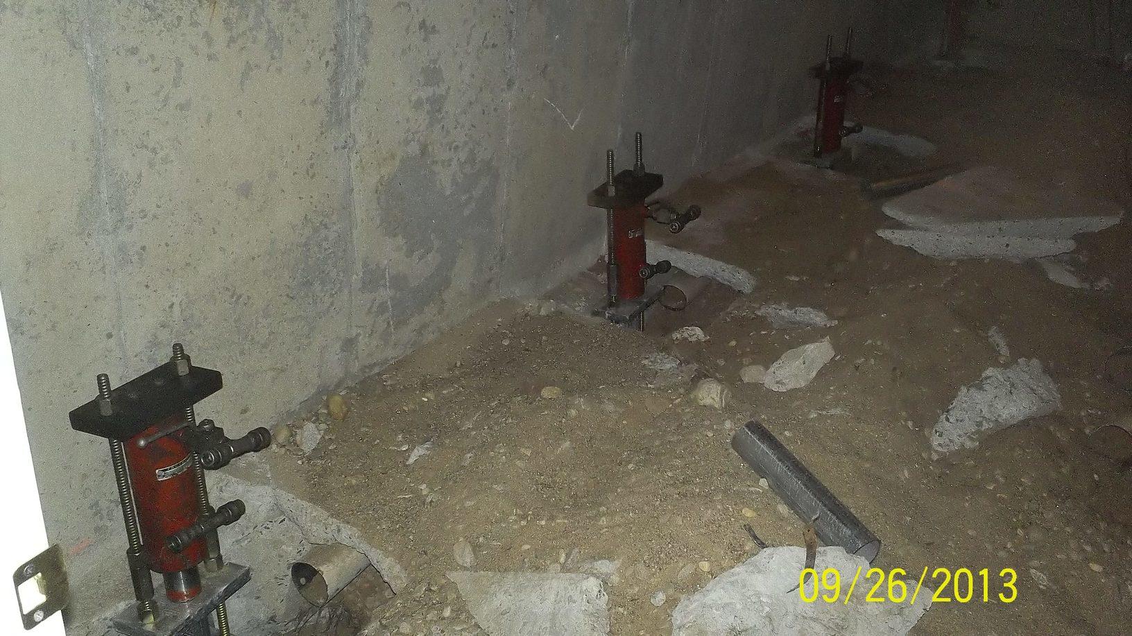 Foundation Repair Push Piers in Farmington, CT Lift Cylinders