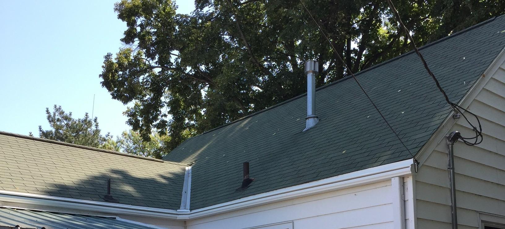 Leafguard Gutters &amp; Downspouts Gutter System Installed