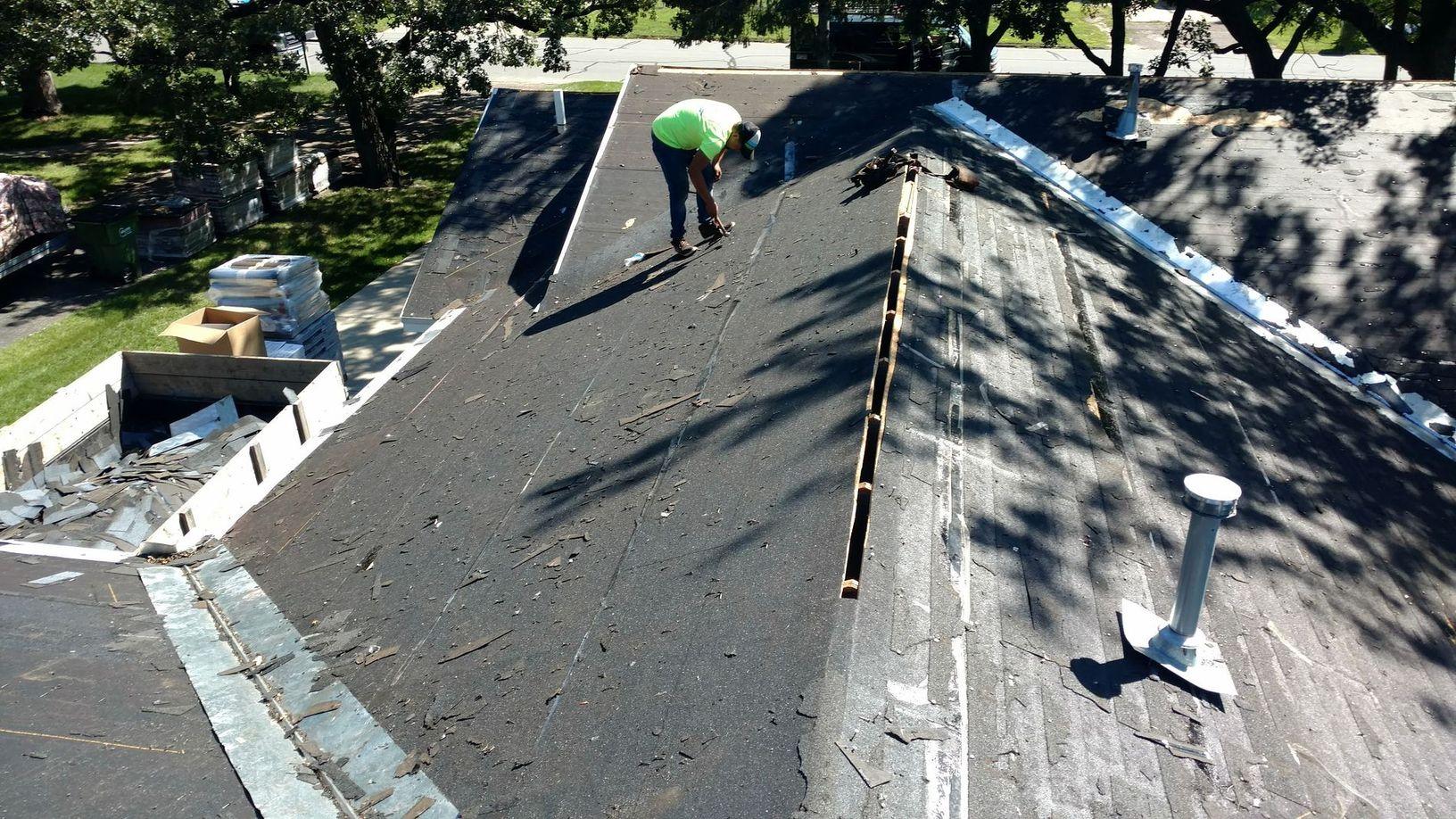 New Siding & Roofing For PostStorm Blaine Home New Felt, Ice and