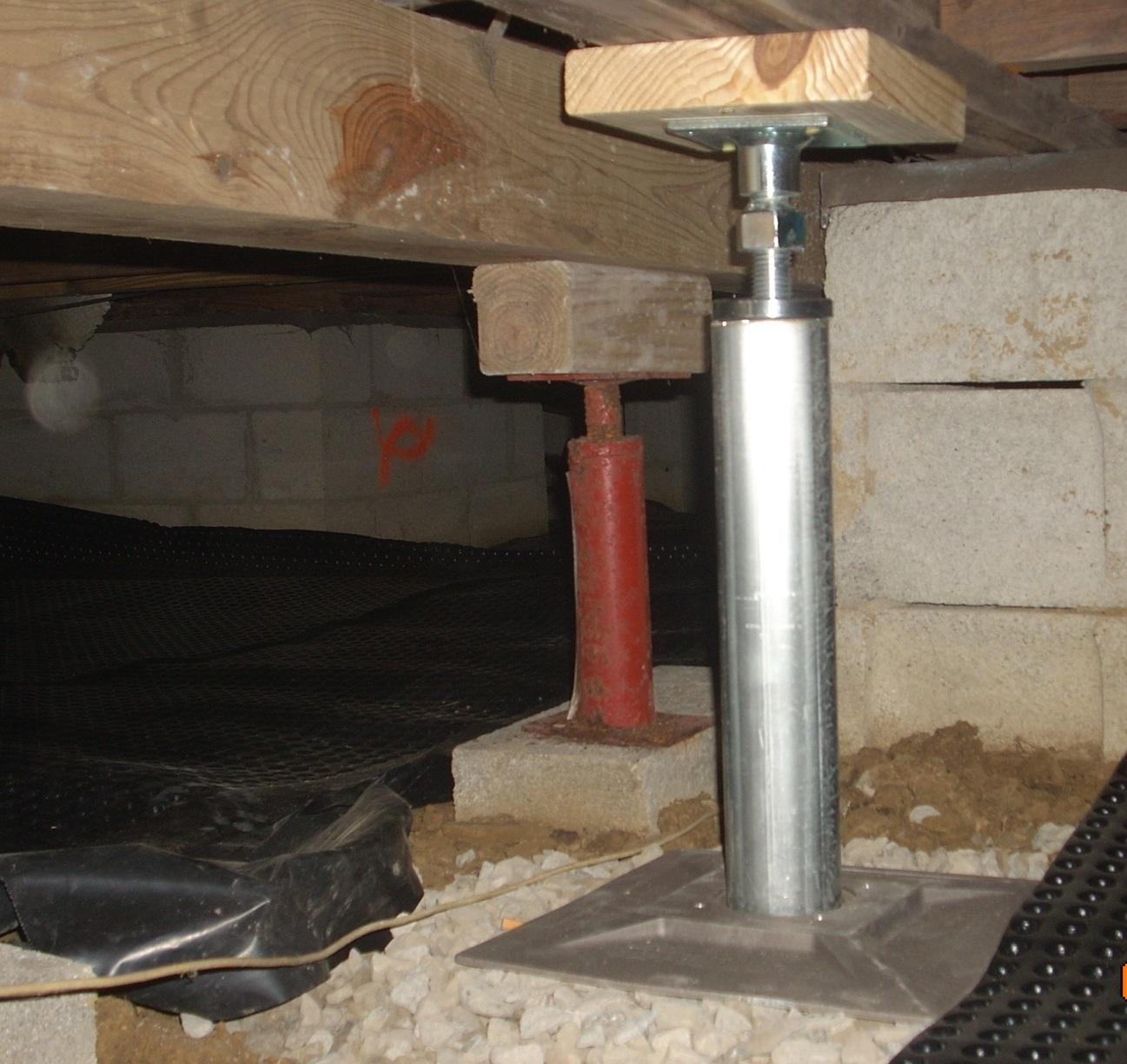 Foundation Repair Structural Support Works in Nashville, TN Smart Jacks