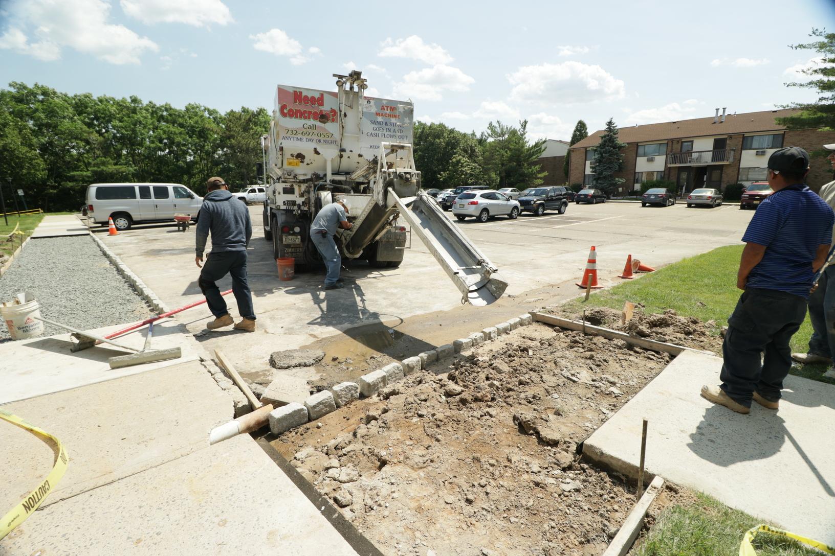 Mobile Concrete Delivery Concrete Delivery In Woodbridge, NJ Mixing