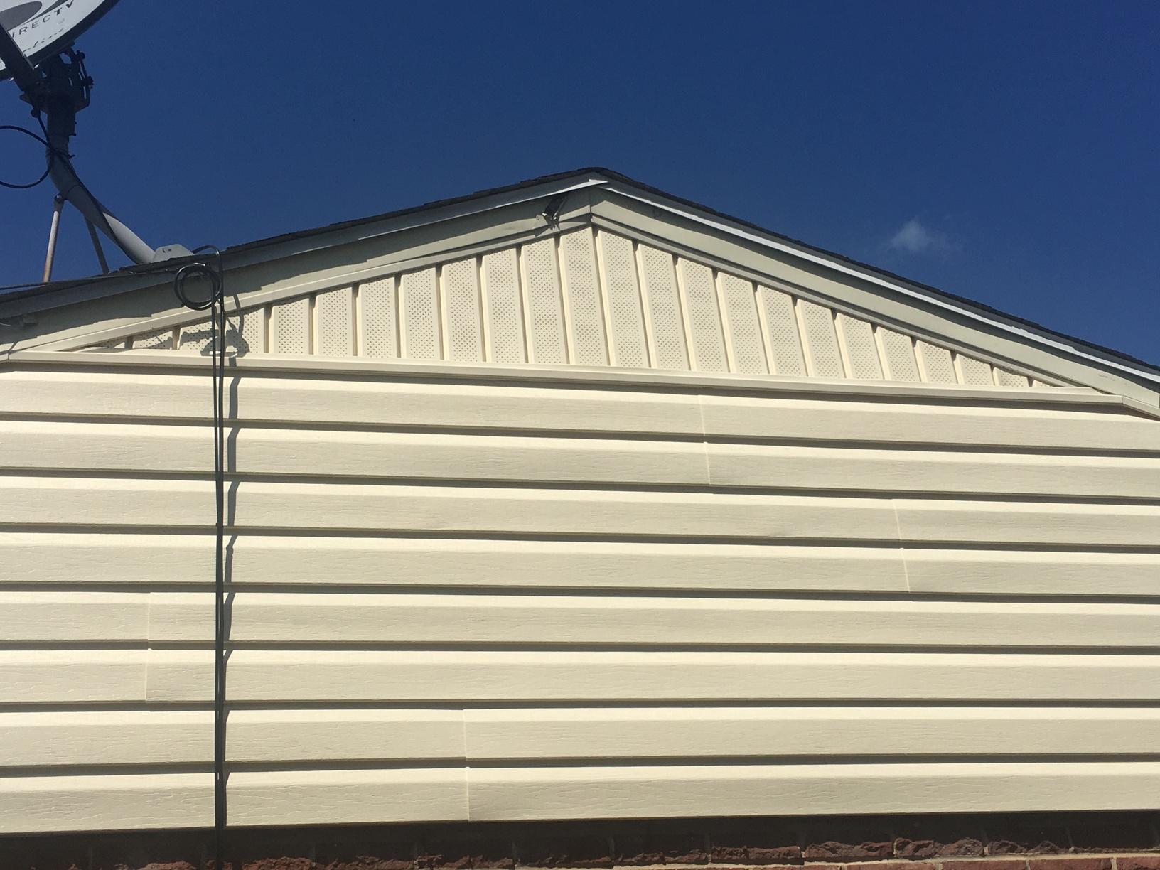 Gable Siding Replacement in Northeast Siding After Replacement