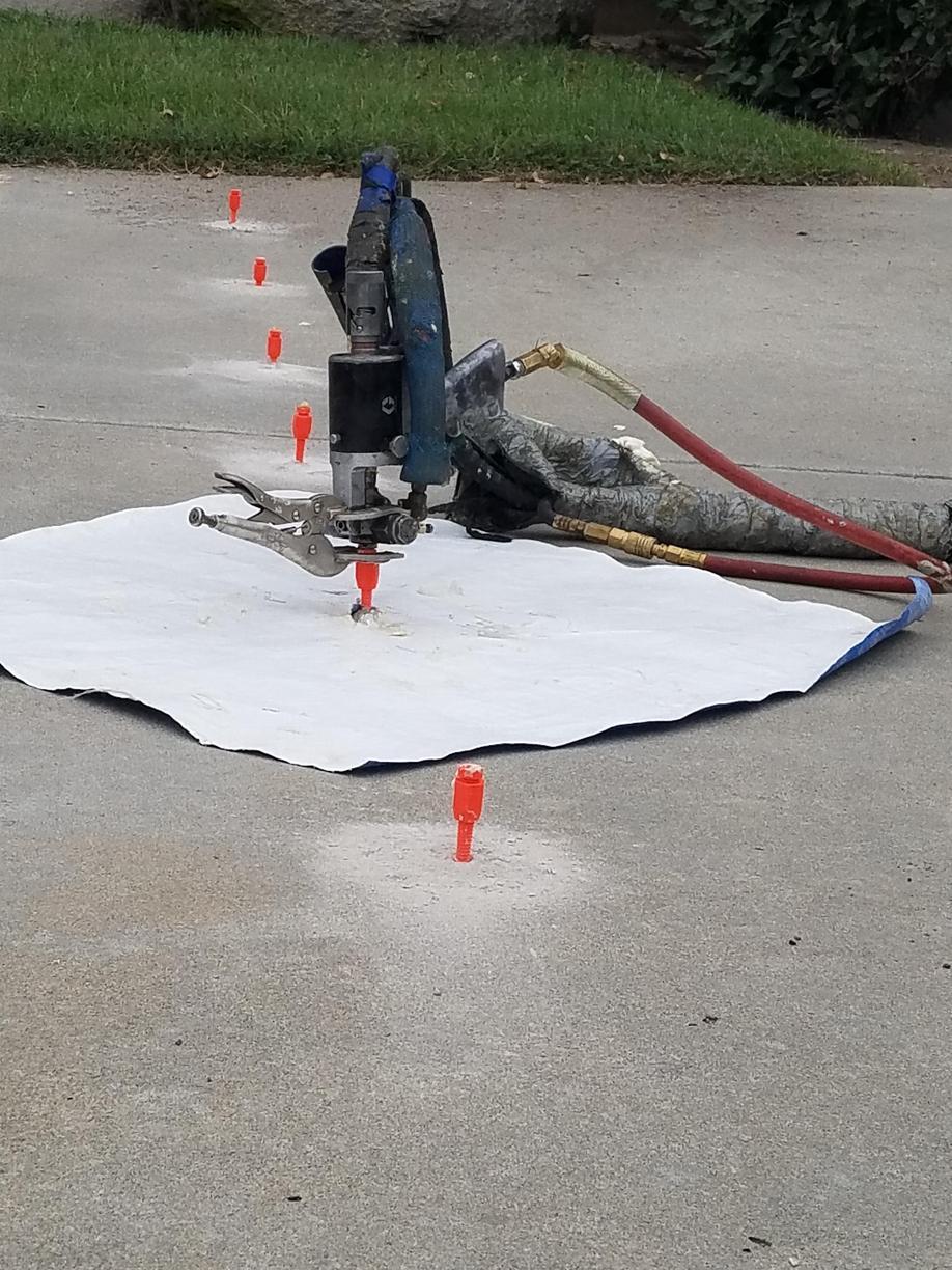 Concrete Lifting & Leveling - PolyLevel and NexusPro Install in ...