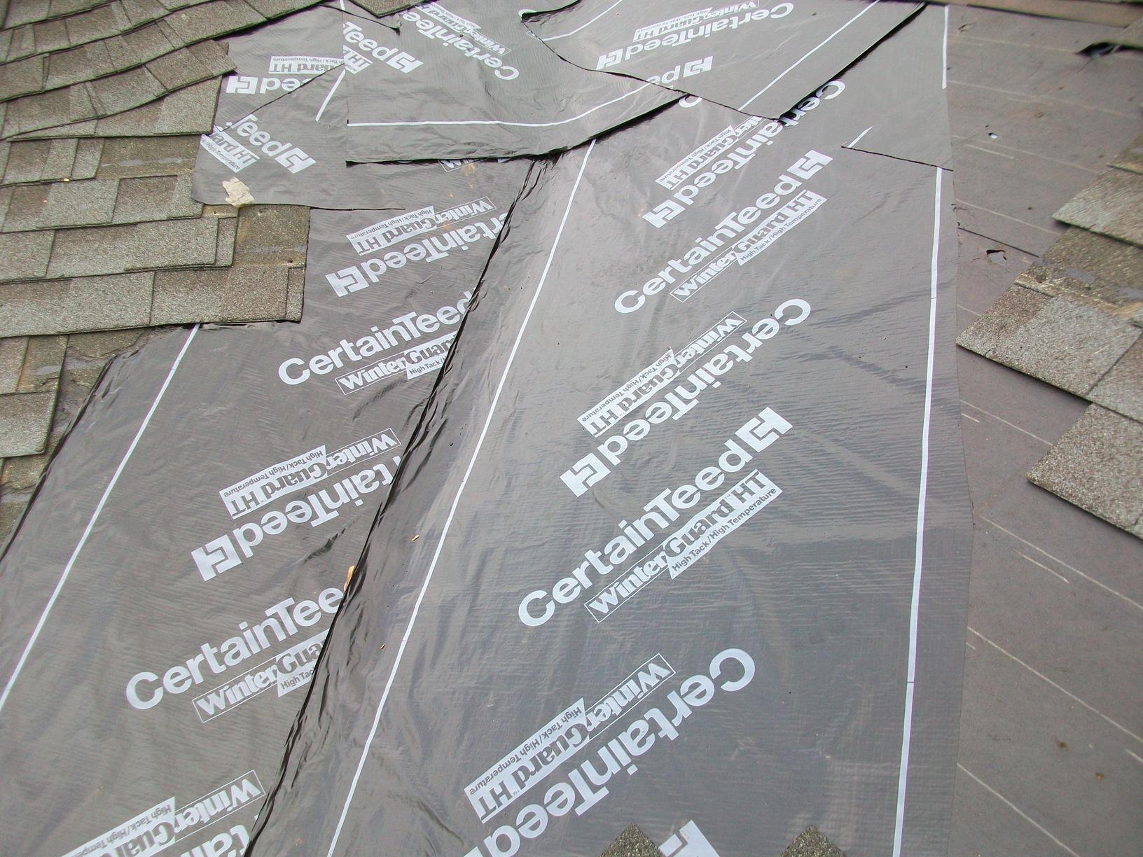 Types Of Roofing Shingle Roof Repair In Hyde Park Ma Ice Water Shield Close Up
