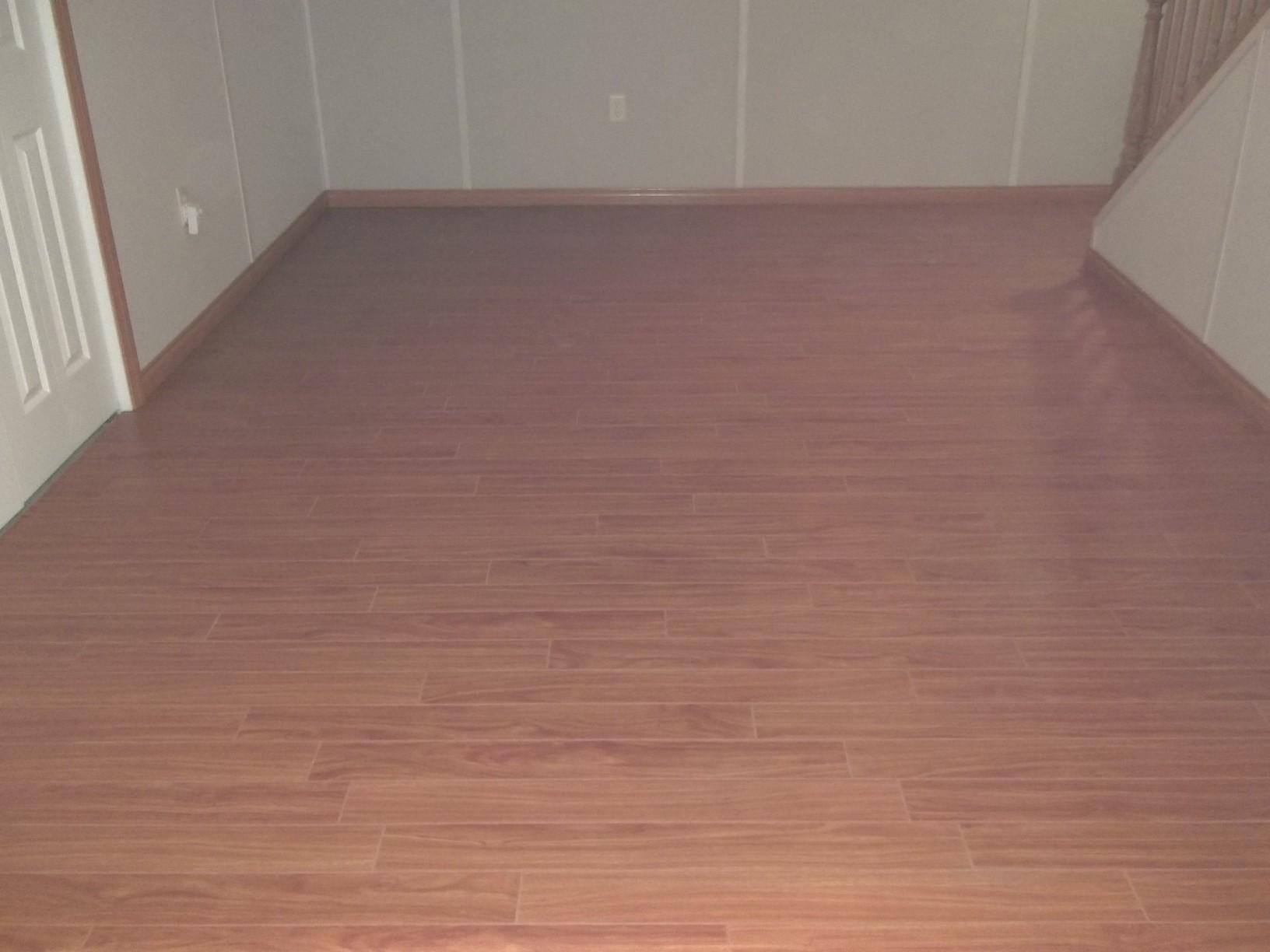 Basement Waterproofing Elite Plank Flooring in Cranberry Township, PA