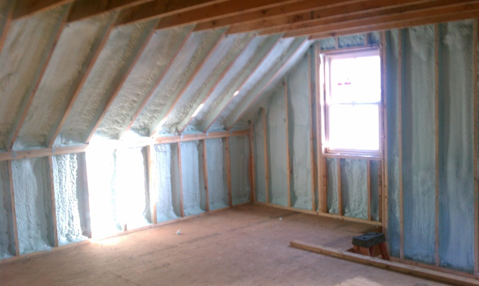 Hamilton NJ Spray Foam Garage Addition Finished product!